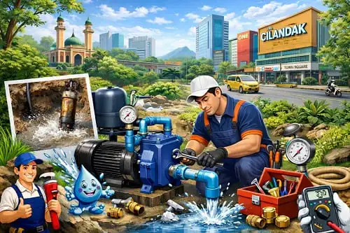 Jasa Service Pompa Air Cilandak Berpengalaman & Aman