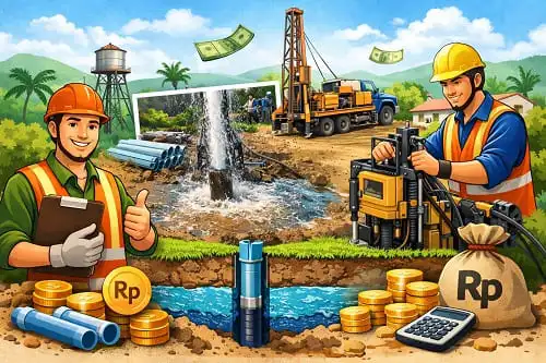 Biaya Sumur Bor 20 Meter: Simak Perhitungan dan Tips Hematnya