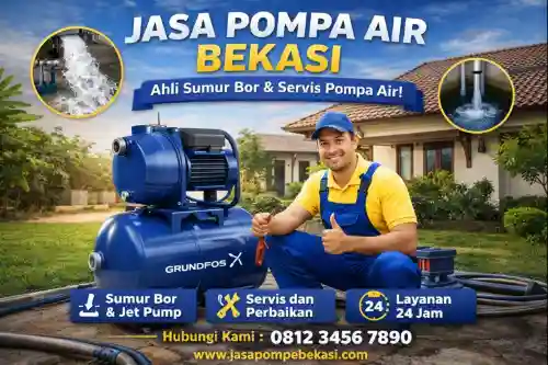jasa pompa air bekasi