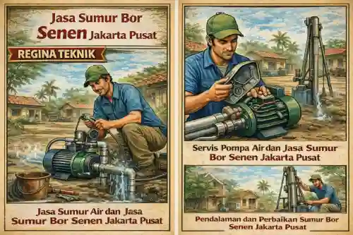 Jasa Sumur Bor Senen Jakarta Pusat yang Bisa Diandalkan