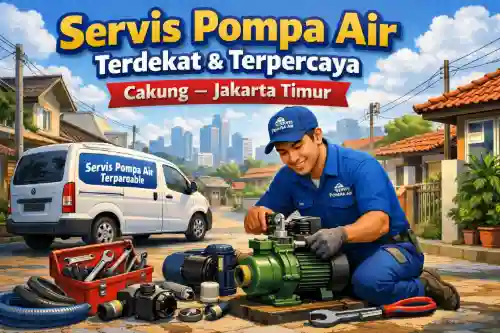 Servis Pompa Air Terdekat di Cakung Jakarta Timur Terpercaya