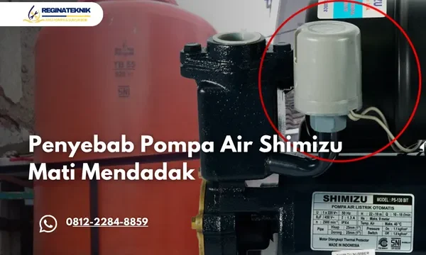 Pompa Air Shimizu Mati Mendadak Ini Penyebab dan Cara Mengatasinya